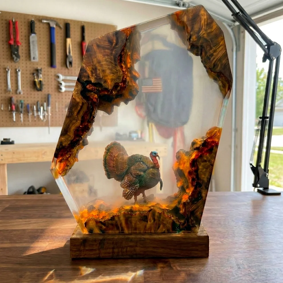 Wild Turkey Resin Lamp™