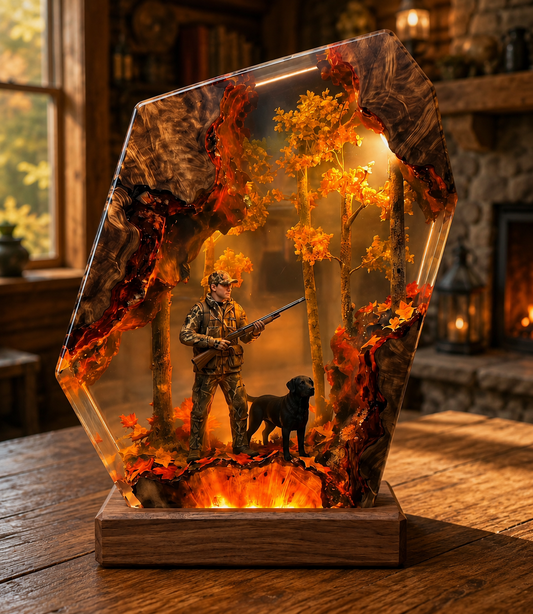 Hunter Resin Lamp™