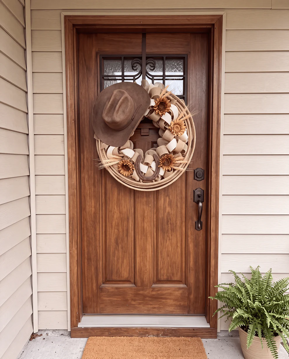 Western Door Wreath™