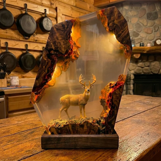 Whitetail Glow Resin Lamp™