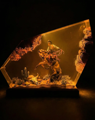 Wild Horse Resin Lamp™